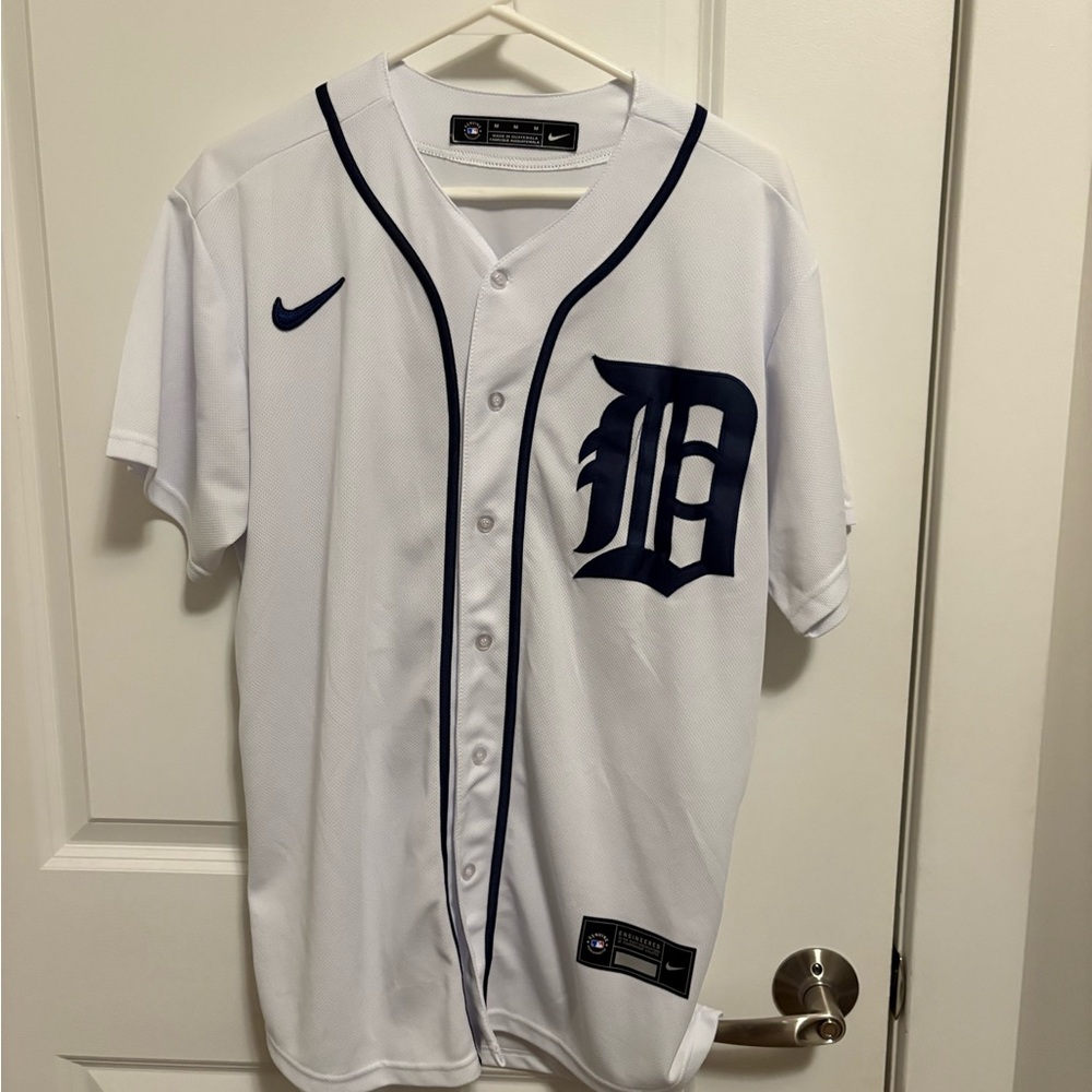 Nike Detroit Tigers Casey Mize Baseball Jersey